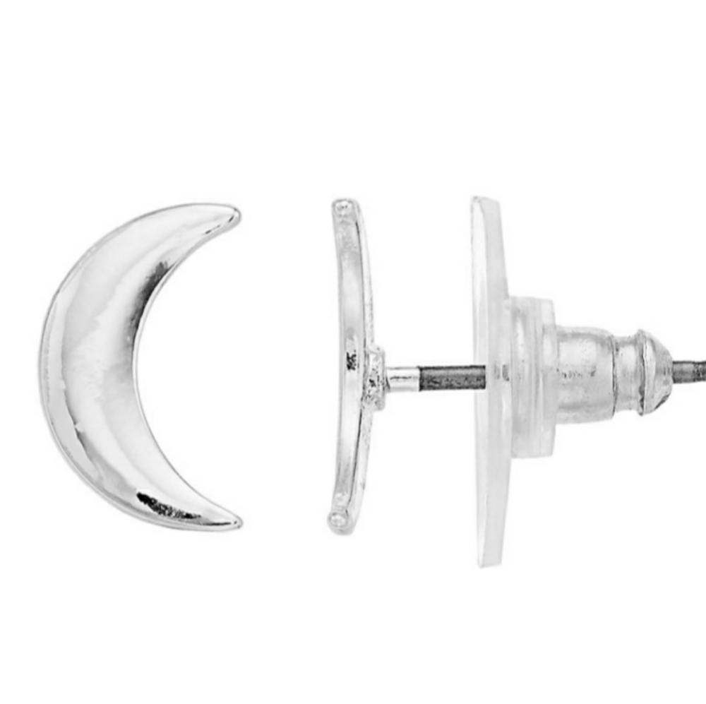 NWT-Dainty moon🌙 shaped studs